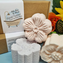 Load image into Gallery viewer, Shower Foamers Selection Box - Floral Fusion - Foaming Body Wash