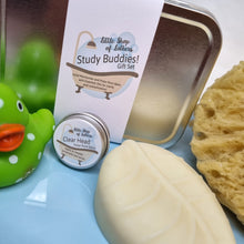 Load image into Gallery viewer, Gift Set -Study Buddies! - Solid Moisturiser and Pulse Point Balm - Essential oils for clarity and concentration