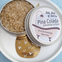 Load image into Gallery viewer, Lip Scrub - Pina Colada - Lip Exfoliator - Sugar Scrub for Lips - Dry Skin Treatment - Mocktail