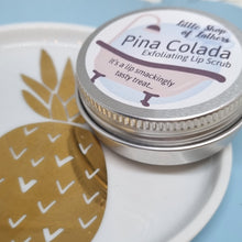 Load image into Gallery viewer, Lip Scrub - Pina Colada - Lip Exfoliator - Sugar Scrub for Lips - Dry Skin Treatment - Mocktail