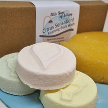 Load image into Gallery viewer, Shower Foamers Selection Box - Citrus Sensation - Foaming Body Wash