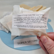 Load image into Gallery viewer, SUPER SECONDS - Soap Samples - Goats Milk Soap