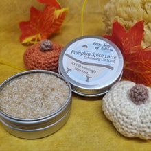 Load image into Gallery viewer, Lip Scrub - Pumpkin Spice Latte - Lip Exfoliator - Sugar Scrub for Lips - Dry Skin Treatment