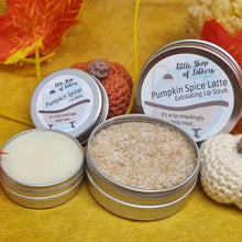 Load image into Gallery viewer, Lip Scrub - Pumpkin Spice Latte - Lip Exfoliator - Sugar Scrub for Lips - Dry Skin Treatment