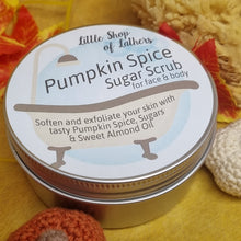 Load image into Gallery viewer, Sugar Scrub - Pumpkin Spice - Body Scrub - Face and Body Exfoliator