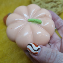 Load image into Gallery viewer, Goat's Milk Soap - Pumpkin Spice - Limited Edition Pumpkin Shaped Soap - Halloween / Magical gift idea
