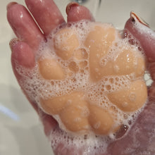 Load image into Gallery viewer, Goat's Milk Soap - Pumpkin Spice - Limited Edition Pumpkin Shaped Soap - Halloween / Magical gift idea