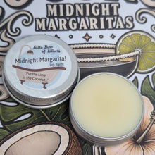Load image into Gallery viewer, Midnight Margaritas Lime and Coconut Lip Balm - Practical Magic inspired beeswax lip balm