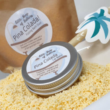 Load image into Gallery viewer, Happy Hour Gift Set - Pina Colada - Lip Scrub and Lip Balm - Sugar Scrub for Lips - Dry Skin Treatment - Mocktail Gift Set