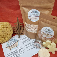 Load image into Gallery viewer, Gingerbread Appreciation Society Gift Set - Festive Bath and Body Letterbox Gift Set - Christmas Gift