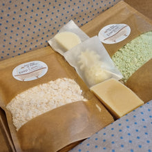 Load image into Gallery viewer, SUPER SECONDS SPECIAL OFFER - Letterbox Lucky Dip - Fizzing Bath Dusts, Mini Moisturisers, Goat's Milk soap sample