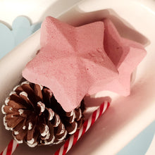 Load image into Gallery viewer, Christmas Star Bath Bomb - Festive bath treat - Christmas Stocking Filler