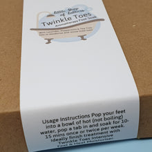 Load image into Gallery viewer, Twinkle Toes Aromatherapy Foot Soak