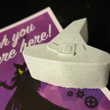 Load image into Gallery viewer, Witches Hat bath bomb - Halloween bath fun!