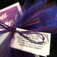 Load image into Gallery viewer, Witches Hat bath bomb - Halloween bath fun!