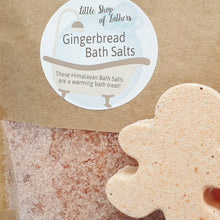 Load image into Gallery viewer, Himalayan Bath Salts - Gingerbread - Festive / Winter Bath Treat