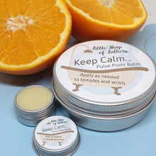 Load image into Gallery viewer, Pulse Point Balms - Apply to Temples and Wrists - Pocket and Super Sized tins