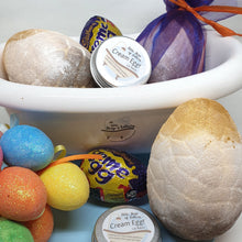 Load image into Gallery viewer, Cream Egg Giant Bath Bomb - Easter Gift Ideas