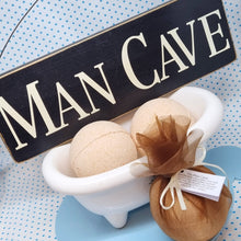 Load image into Gallery viewer, The Man Cave Bath Bomb - Man Sized Bathing - Luxury Bathing Range