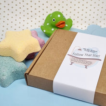 Load image into Gallery viewer, Follow That Star - Festive Bath Bomb Letterbox Gift Set - Christmas Stocking Filler