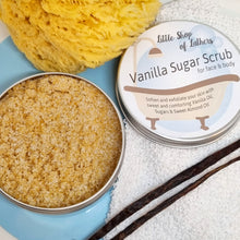 Load image into Gallery viewer, Sugar Scrub - Vanilla - Face and Body Exfoliator