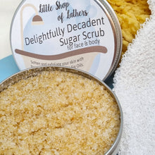 Load image into Gallery viewer, Sugar Scrub - Delightfully Decadent (Fig and Cassis) - Face and Body Exfoliator