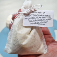 Load image into Gallery viewer, Tub Tea - Anti AnxieTEA - Bath Milk Soak - Sweet Orange and Ylang Ylang - Sensitive Skin Treatment