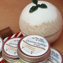 Load image into Gallery viewer, Christmas Pudding Lip Balm - natural lip treat - Christmas gift idea