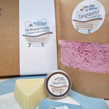 Load image into Gallery viewer, The Rhubarb Triangle - Bath and Body Letterbox Gift Set - Yorkshire Gift Idea