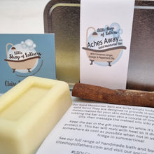 Load image into Gallery viewer, Solid Moisturiser Bar - Aches Away - Cinnamon, Ginger, Sweet Orange
