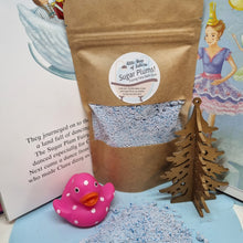 Load image into Gallery viewer, Sugar Plum Festive Fizzing Fairy Bath Dust - Christmas bath treat - Stocking Filler
