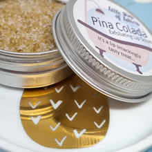 Load image into Gallery viewer, Happy Hour Gift Set - Pina Colada - Lip Scrub and Lip Balm - Sugar Scrub for Lips - Dry Skin Treatment - Mocktail Gift Set
