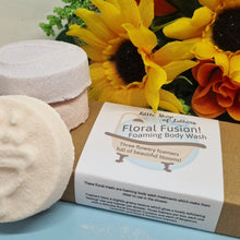 Load image into Gallery viewer, Shower Foamers Selection Box - Floral Fusion - Foaming Body Wash
