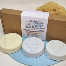Load image into Gallery viewer, Shower Foamers Selection Box - Rise and Shine - Foaming Body Wash
