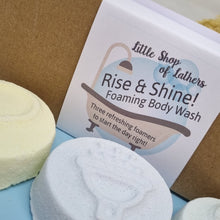 Load image into Gallery viewer, Shower Foamers Selection Box - Rise and Shine - Foaming Body Wash
