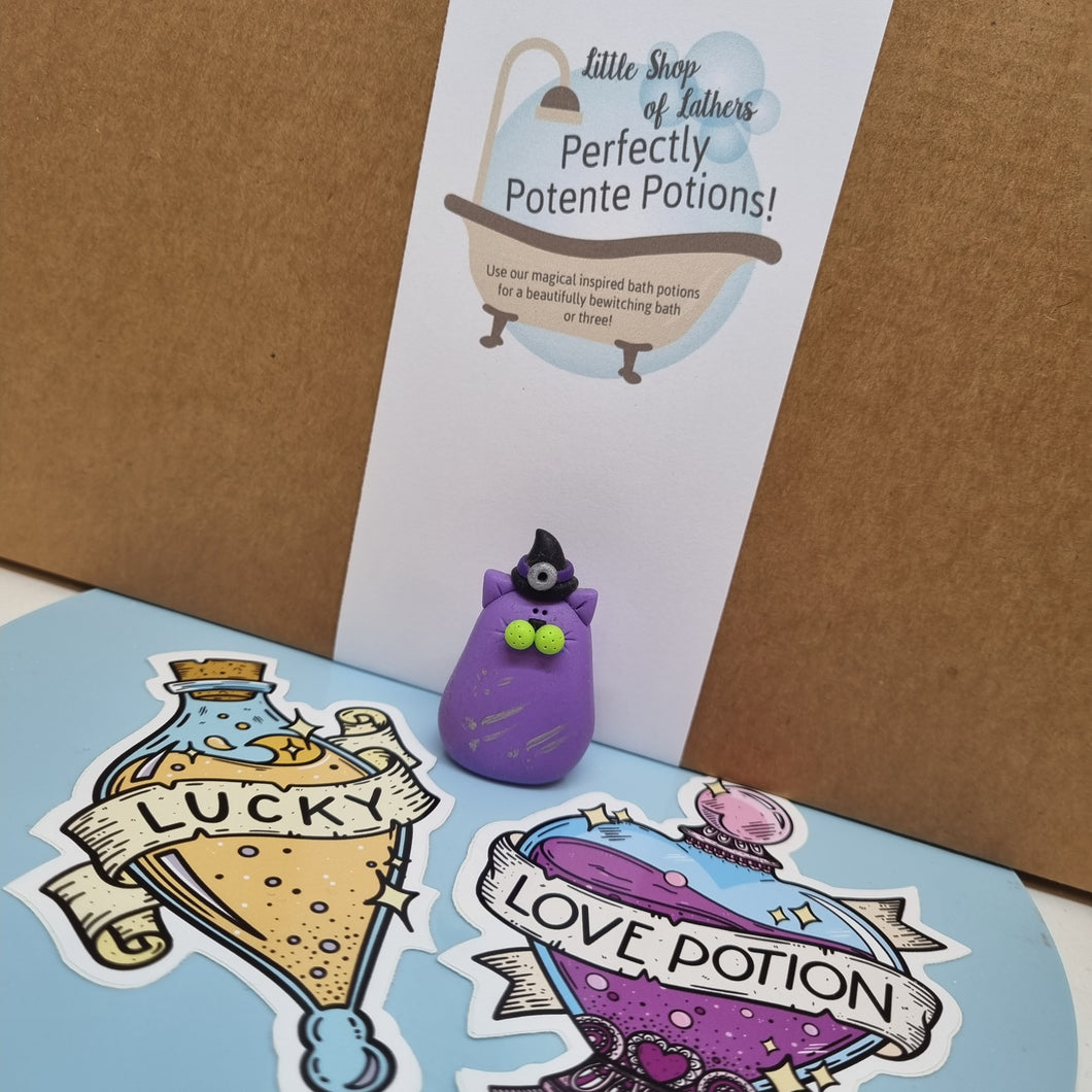 Perfectly Potente Potions - Magical Bath Potions Gift set - 2 to choose - Halloween Bath Fun