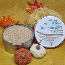 Load image into Gallery viewer, Sugar Scrub - Pumpkin Spice - Body Scrub - Face and Body Exfoliator
