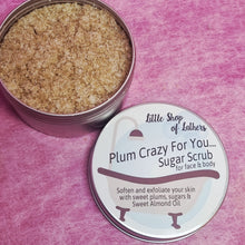 Load image into Gallery viewer, Sugar Scrub - Plum Crazy For You - Face and Body Exfoliator - Sweet Body Treats
