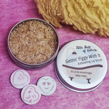 Load image into Gallery viewer, Lip Scrub - Gettin Figgy With It - Lip Exfoliator - Sugar Scrub for Lips - Dry Skin Treatment
