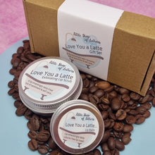 Load image into Gallery viewer, Love You a Latte - Matching Lip Balm and Exfoliating Lip Scrub Letterbox Gift Set
