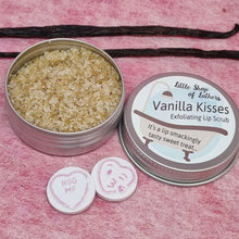 Load image into Gallery viewer, Lip Scrub - Vanilla Kisses - Lip Exfoliator - Sugar Scrub for Lips - Dry Skin Treatment
