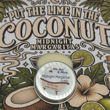 Load image into Gallery viewer, Midnight Margaritas Lime and Coconut Lip Balm - Practical Magic inspired beeswax lip balm
