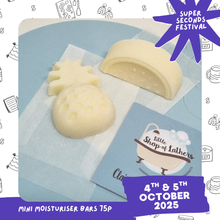 Load image into Gallery viewer, SUPER SECONDS SPECIAL OFFER - Mini Solid Moisturiser bars - Pina Colada / Watermelon

