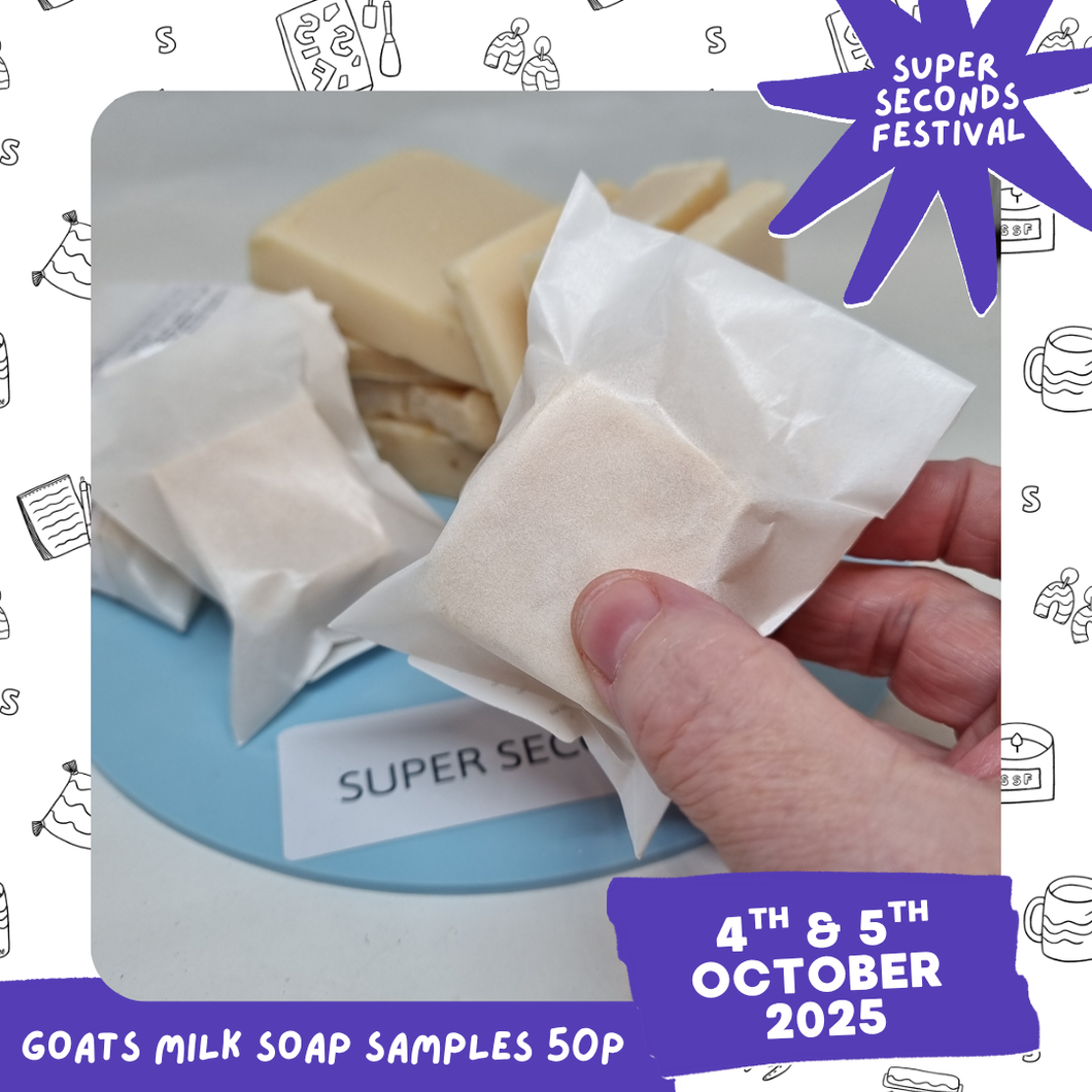 SUPER SECONDS - Soap Samples - Goats Milk Soap