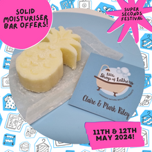 Load image into Gallery viewer, SUPER SECONDS SPECIAL OFFER - Mini Solid Moisturiser bars - Pina Colada / Love Your Skin
