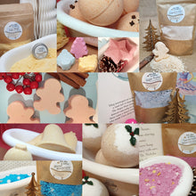 Load image into Gallery viewer, SUPER SECONDS SPECIAL OFFER - FESTIVE SELECTION MYSTERY BOX! - 9 x Christmas/winter themed bath and body treats
