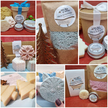 Load image into Gallery viewer, SUPER SECONDS SPECIAL OFFER - FESTIVE SELECTION MYSTERY BOX! - 9 x Christmas/winter themed bath and body treats
