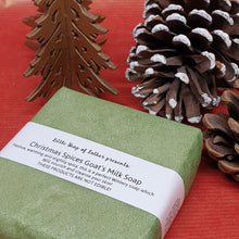 Load image into Gallery viewer, Festive Goat&#39;s Milk Soap - Lots of seasonal scents to choose!

