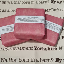 Load image into Gallery viewer, Festive Goat&#39;s Milk Soap - Lots of seasonal scents to choose!
