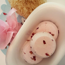 Load image into Gallery viewer, Floral Bath Bomb - Rose and Geranium
